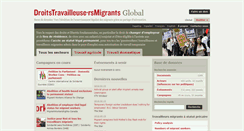Desktop Screenshot of droitstravailleursmigrants.net